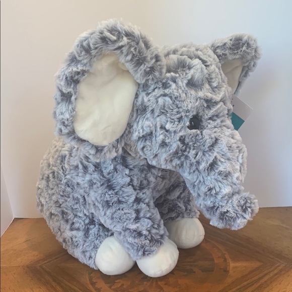 NWT Walmart Way to Celebrate Gray 16” Plush Elephant Stuffed Animal Toy - Picture 1 of 7